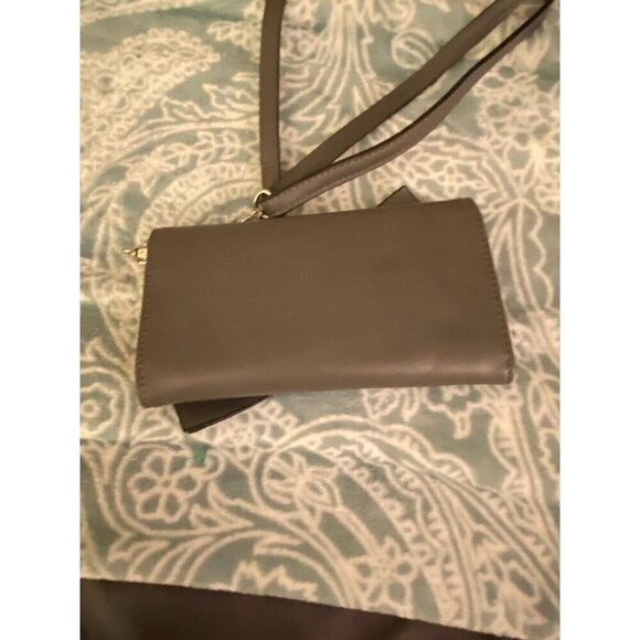 NWT New Jessica Simpson Gray Bow Fun Shoulder Purse Going Out Bag - Picture 4 of 4